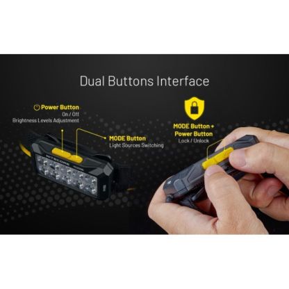 Nitecore HU2000 NiteLab UHE 2000 Lumen Headlamp