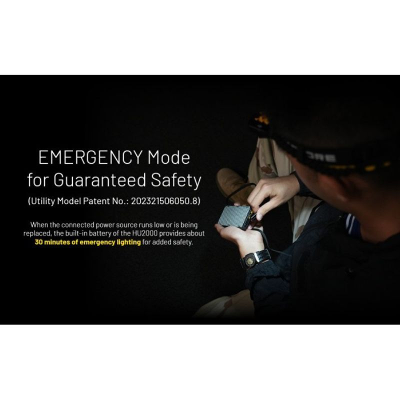 Nitecore HU2000 NiteLab UHE 2000 Lumen Headlamp