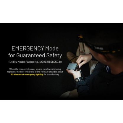 Nitecore HU2000 NiteLab UHE 2000 Lumen Headlamp