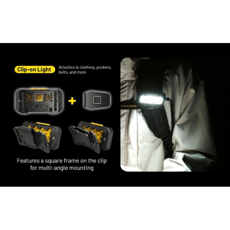 Nitecore HU2000 NiteLab UHE 2000 Lumen Headlamp