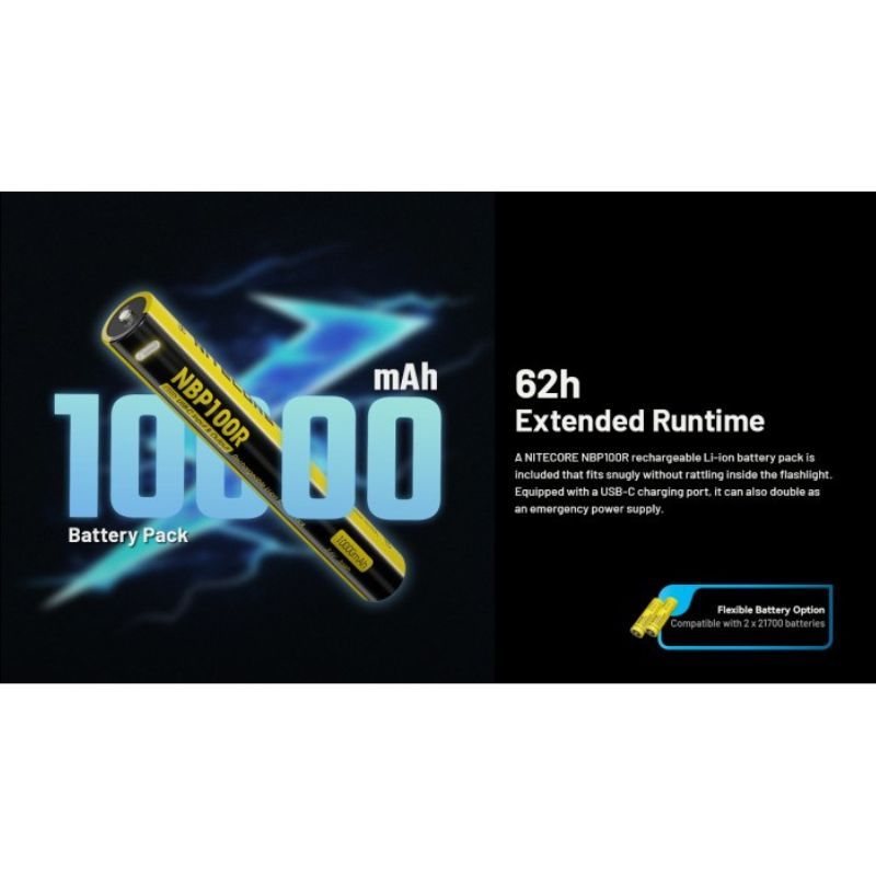 Nitecore MH40 Pro Nitelab UHi 3500 Lumen Flashlight