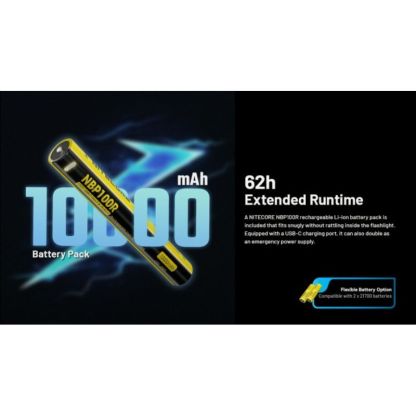 Nitecore MH40 Pro Nitelab UHi 3500 Lumen Flashlight