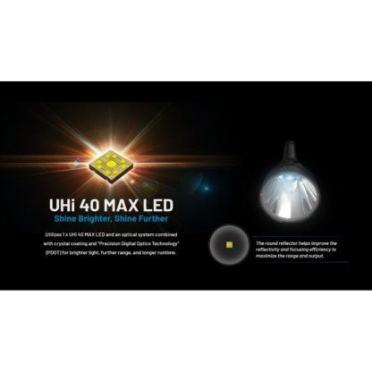 Nitecore MH40 Pro Nitelab UHi 3500 Lumen Flashlight