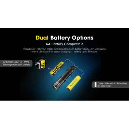 Nitecore MT1A Pro NiteLab UHi 25 800 Lumen Flashlight