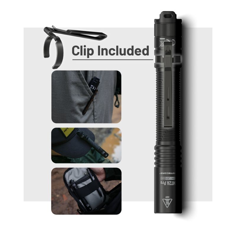 Nitecore MT2A Pro NiteLab UHi 1000 Lumen Flashlight