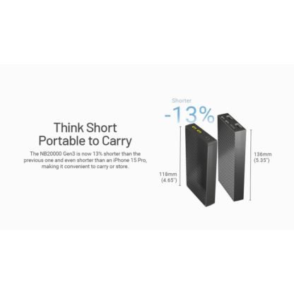 Nitecore NB20000 Gen 3 Quick Charge Power Bank