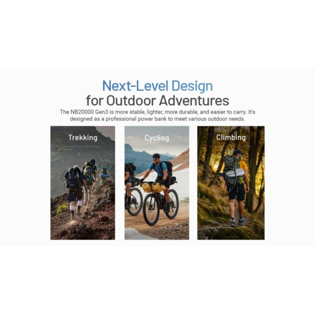 Nitecore NB20000 Gen 3 Quick Charge Power Bank