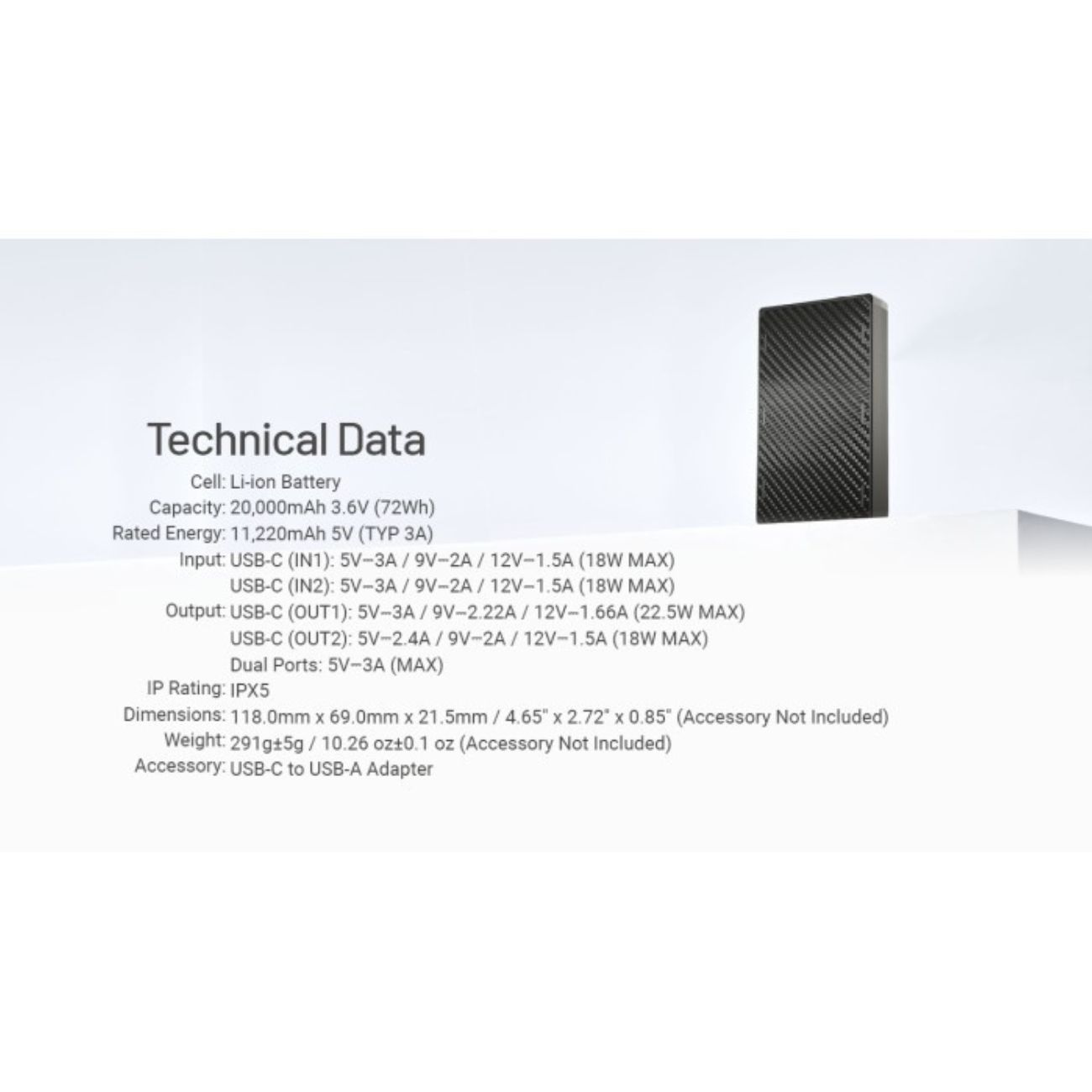 Nitecore NB20000 Gen 3 Quick Charge Power Bank