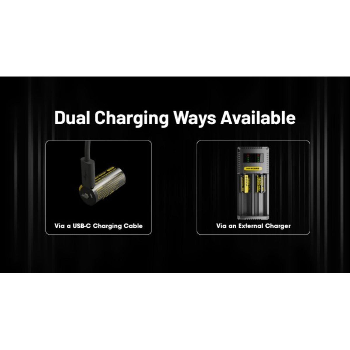 Nitecore NL1816R 1500mAh for MT1C Rechargable Battery