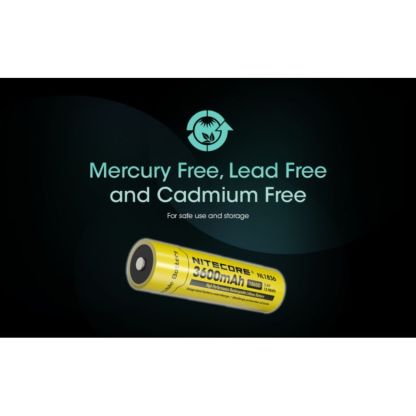 Nitecore NL1836 186500 3600mAh Battery