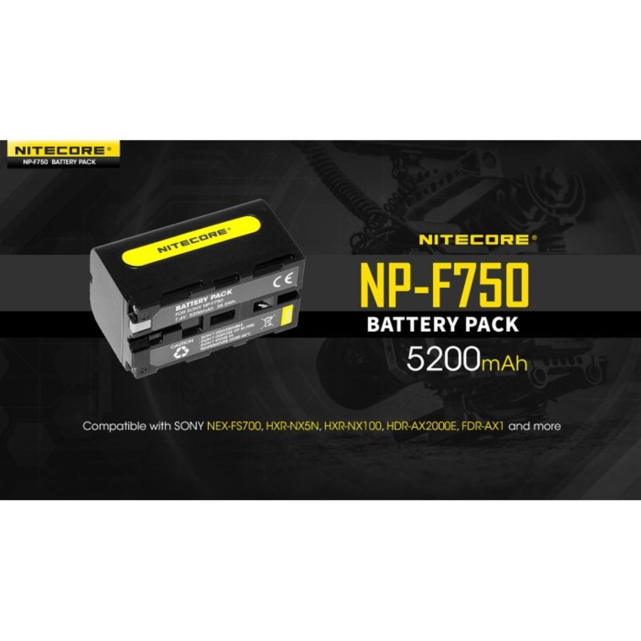 Nitecore CW10 CineWind Portable Photography Fan
