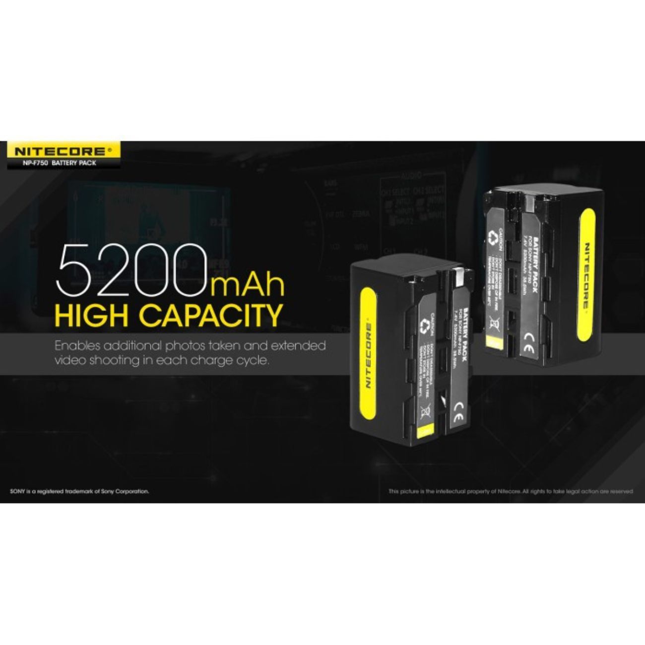 Nitecore CW10 CineWind Portable Photography Fan