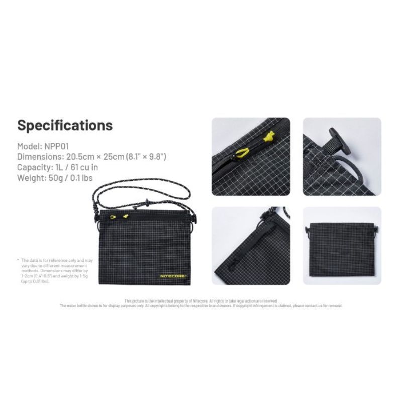 Nitecore NPP01 Sacoche Bag Large