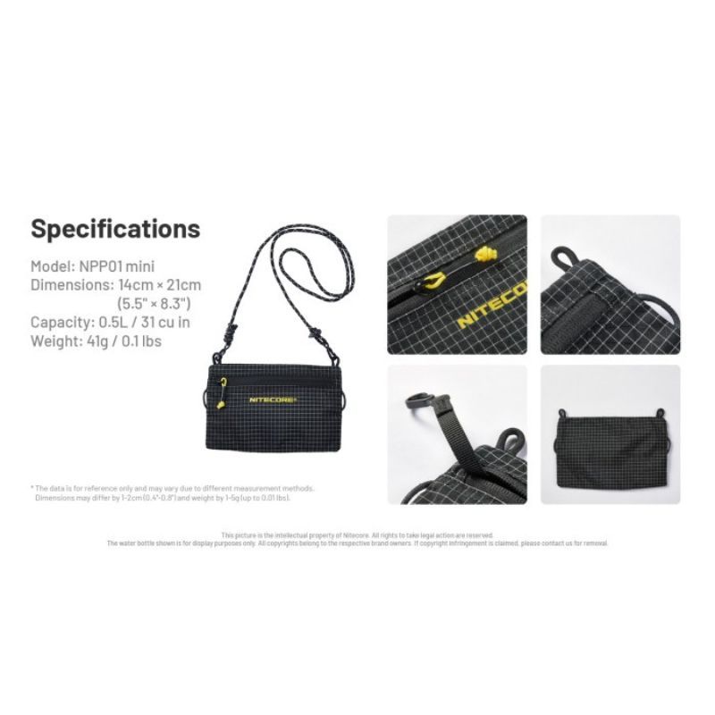 Nitecore NPP01 Sacoche Bag Small
