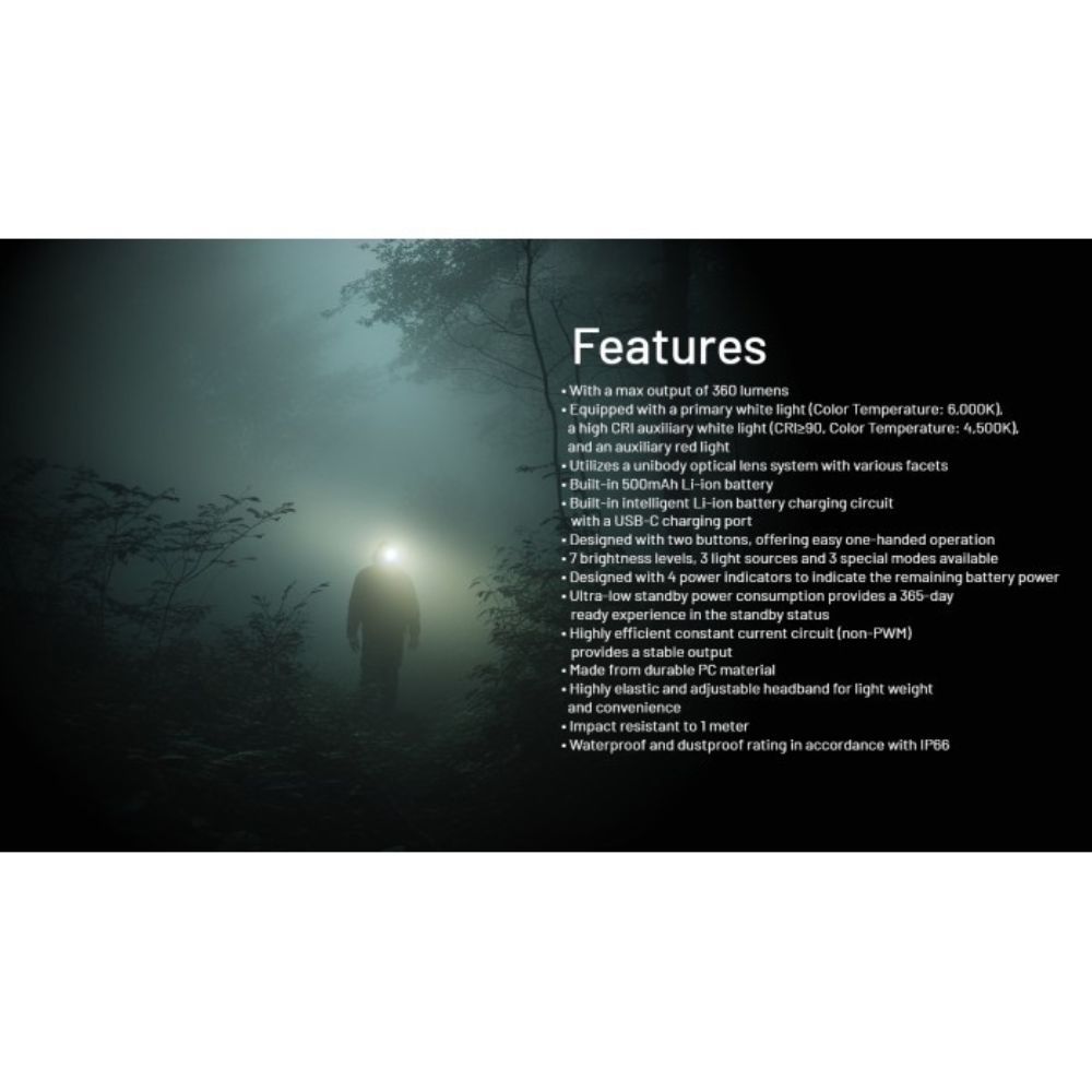 Nitecore NU20 Classic 360 Lumen Flashlight