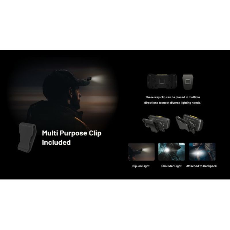 Nitecore NU27 NiteLab MCT UHE LED 600 Lumen Flashlight