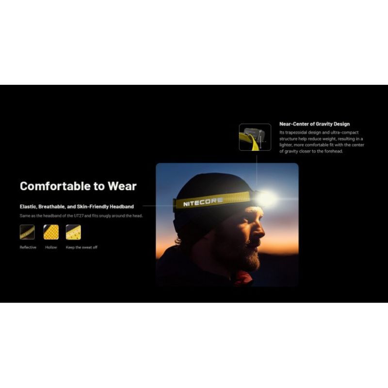 Nitecore NU27 NiteLab MCT UHE LED 600 Lumen Flashlight