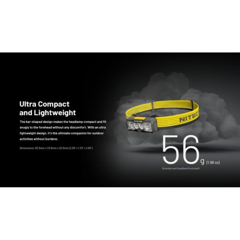 Nitecore NU27 NiteLab MCT UHE LED 600 Lumen Flashlight