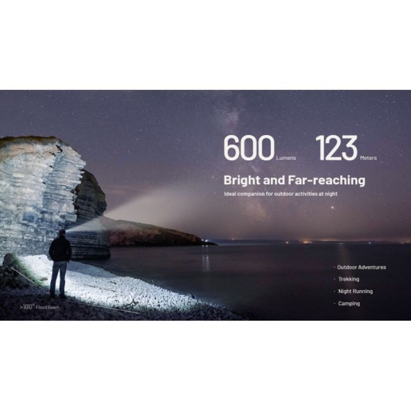 Nitecore NU27 NiteLab MCT UHE LED 600 Lumen Flashlight