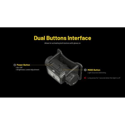 Nitecore NU53 1800 Lumen Spotlight + Floodlight Headlamp