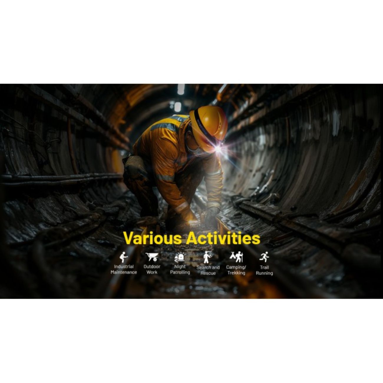 Nitecore NU53 1800 Lumen Spotlight + Floodlight Headlamp