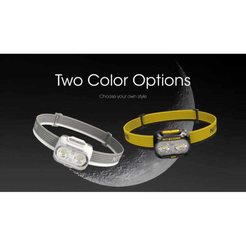 Nitecore UT27 White/Red Light 800 Lumen Rechargable Headlamp (Pro Package)