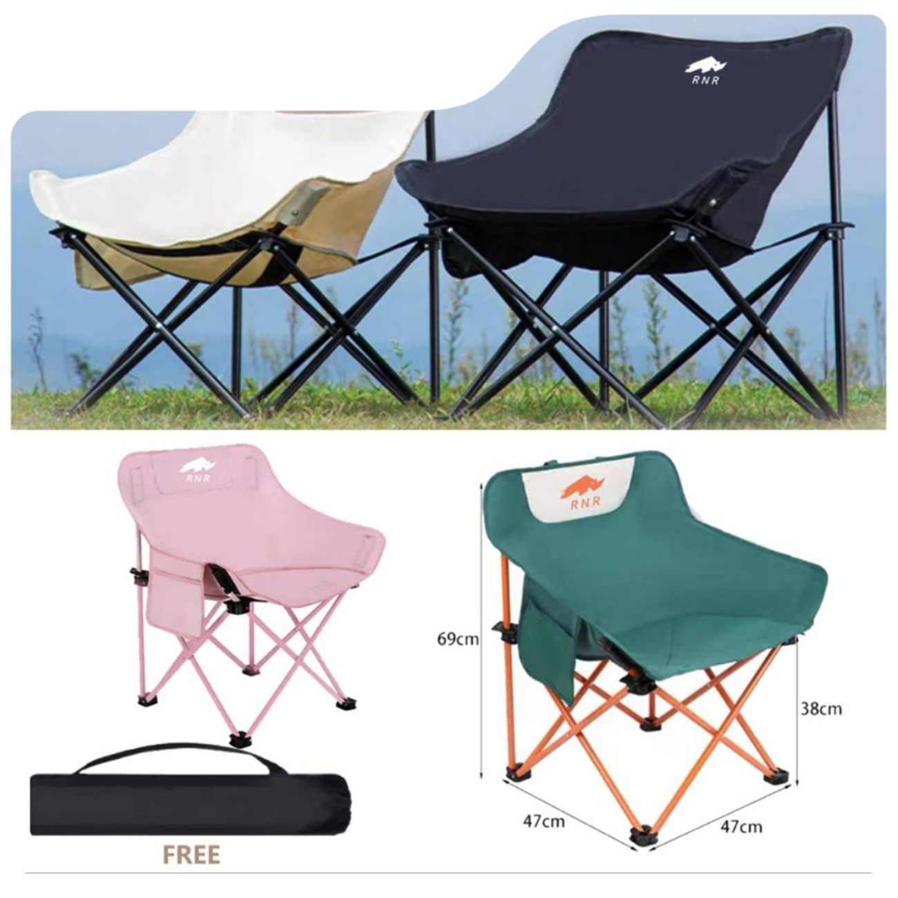 RNR Moon Chair for Camping
