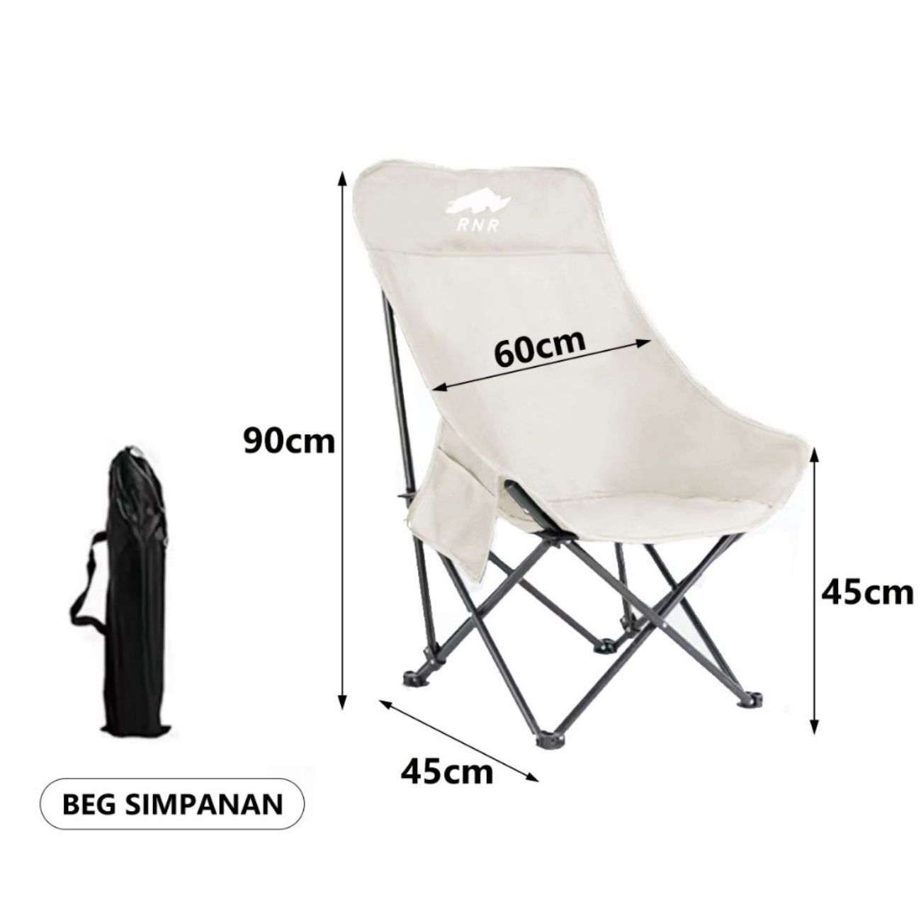 RNR Moon Chair for Camping