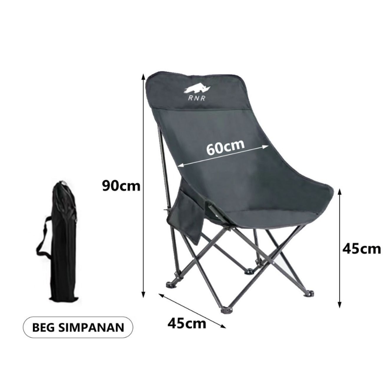 RNR Moon Chair for Camping