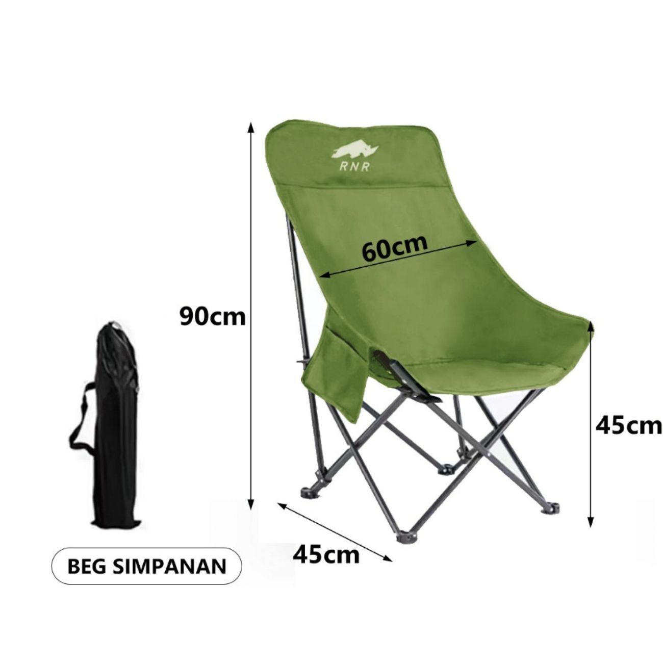 RNR Moon Chair for Camping