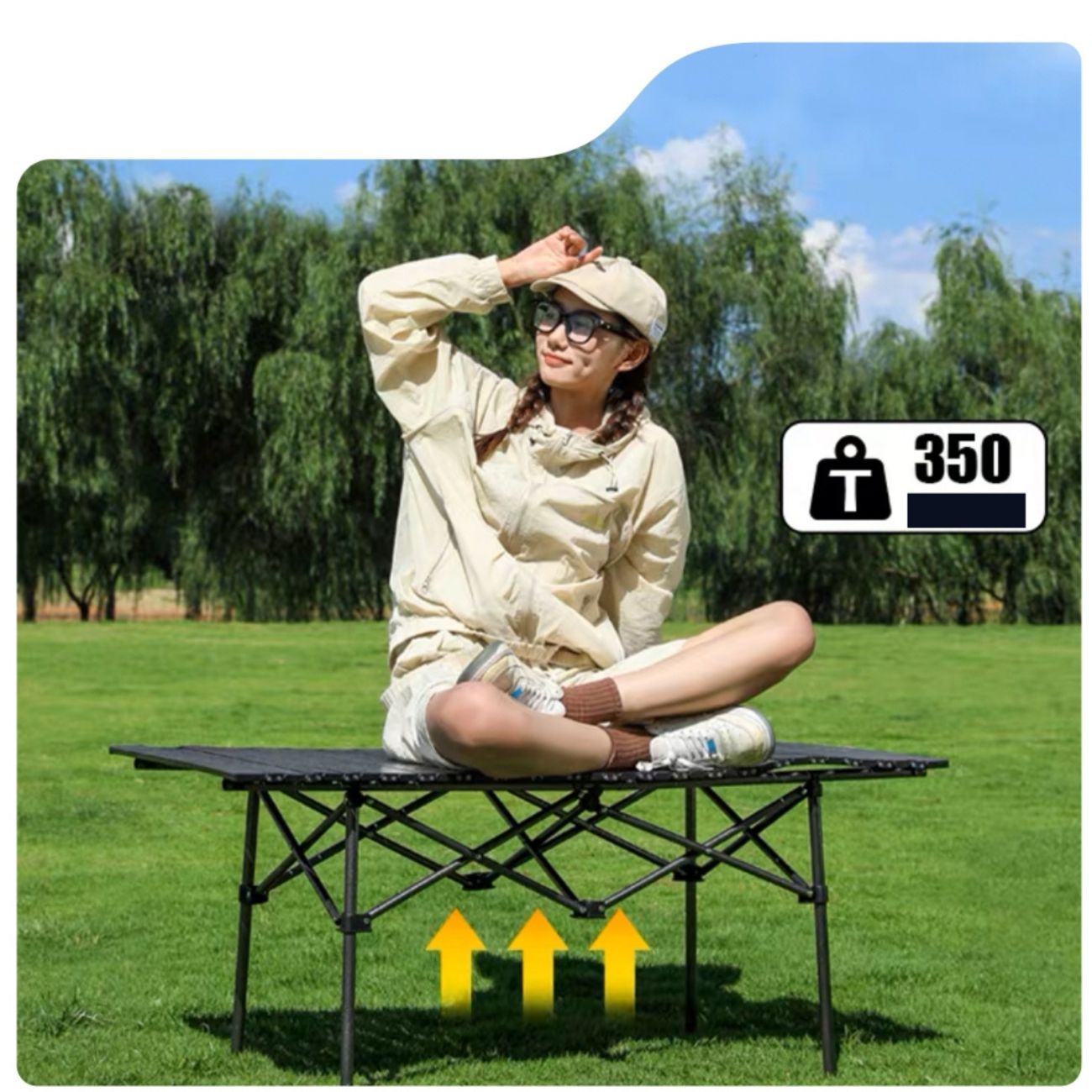 RNR Portable Folding Table