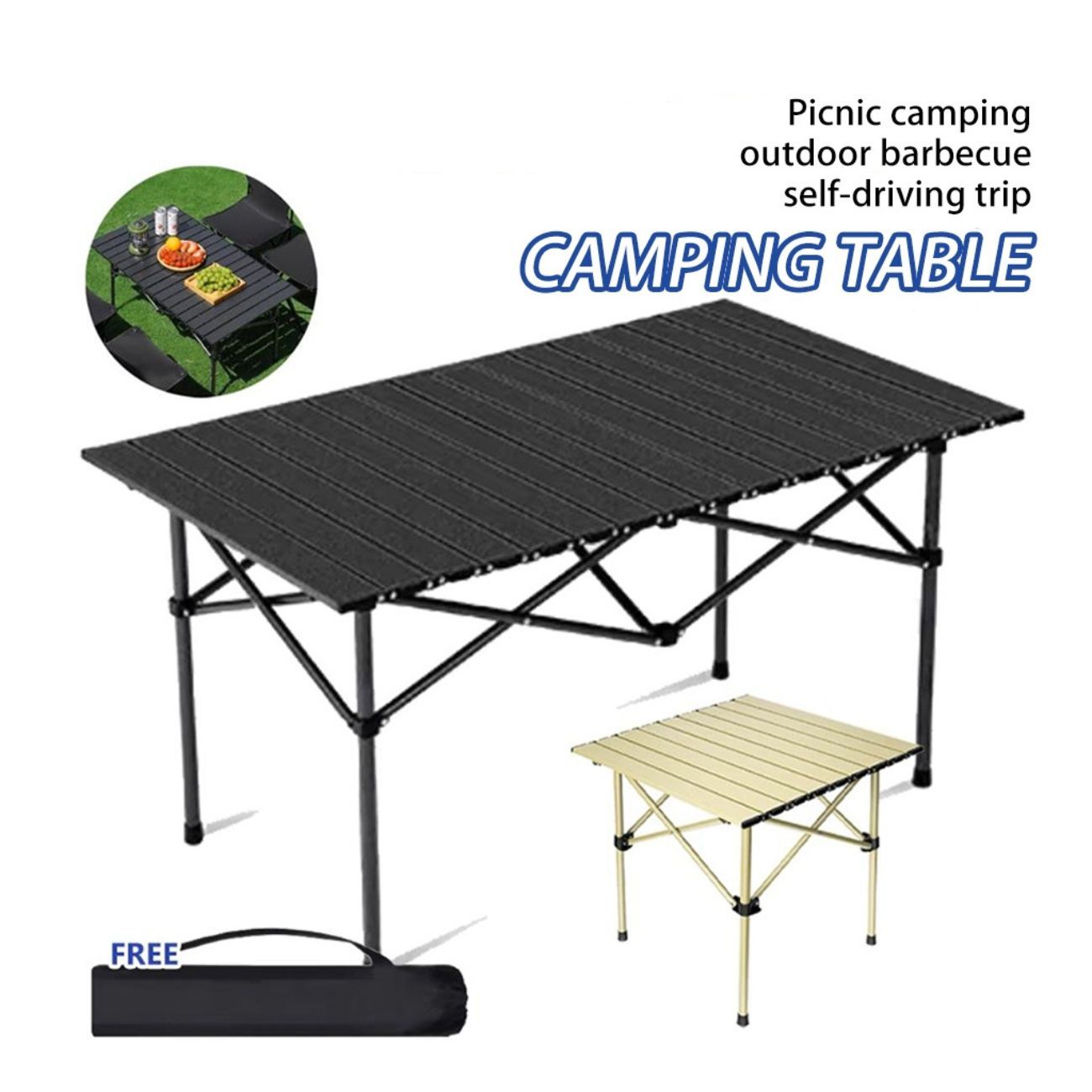 RNR Portable Folding Table