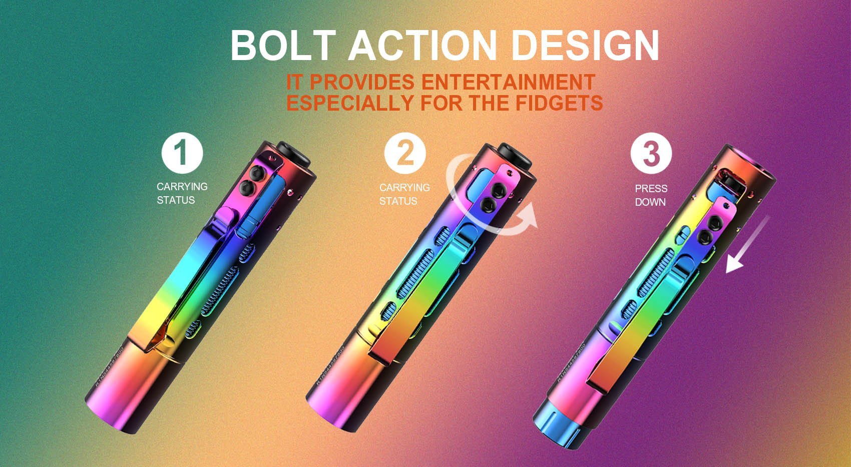 Acebeam Rider RX SS 650 Lumens EDC Flashlight