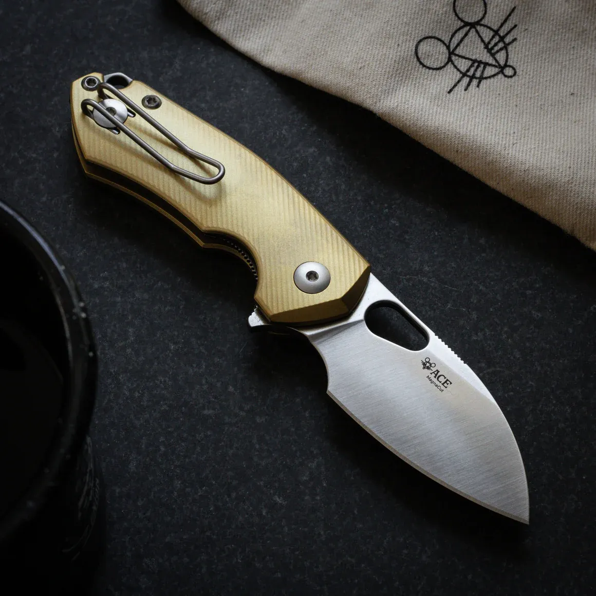 Giantmouse Ace Riv LL Brass