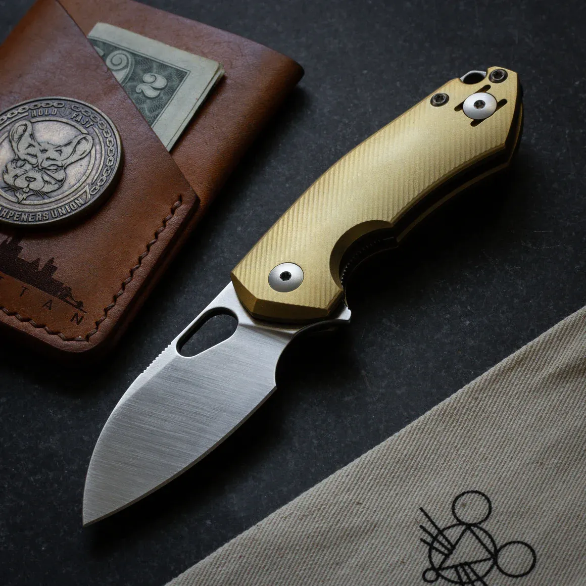 Giantmouse Ace Riv LL Brass