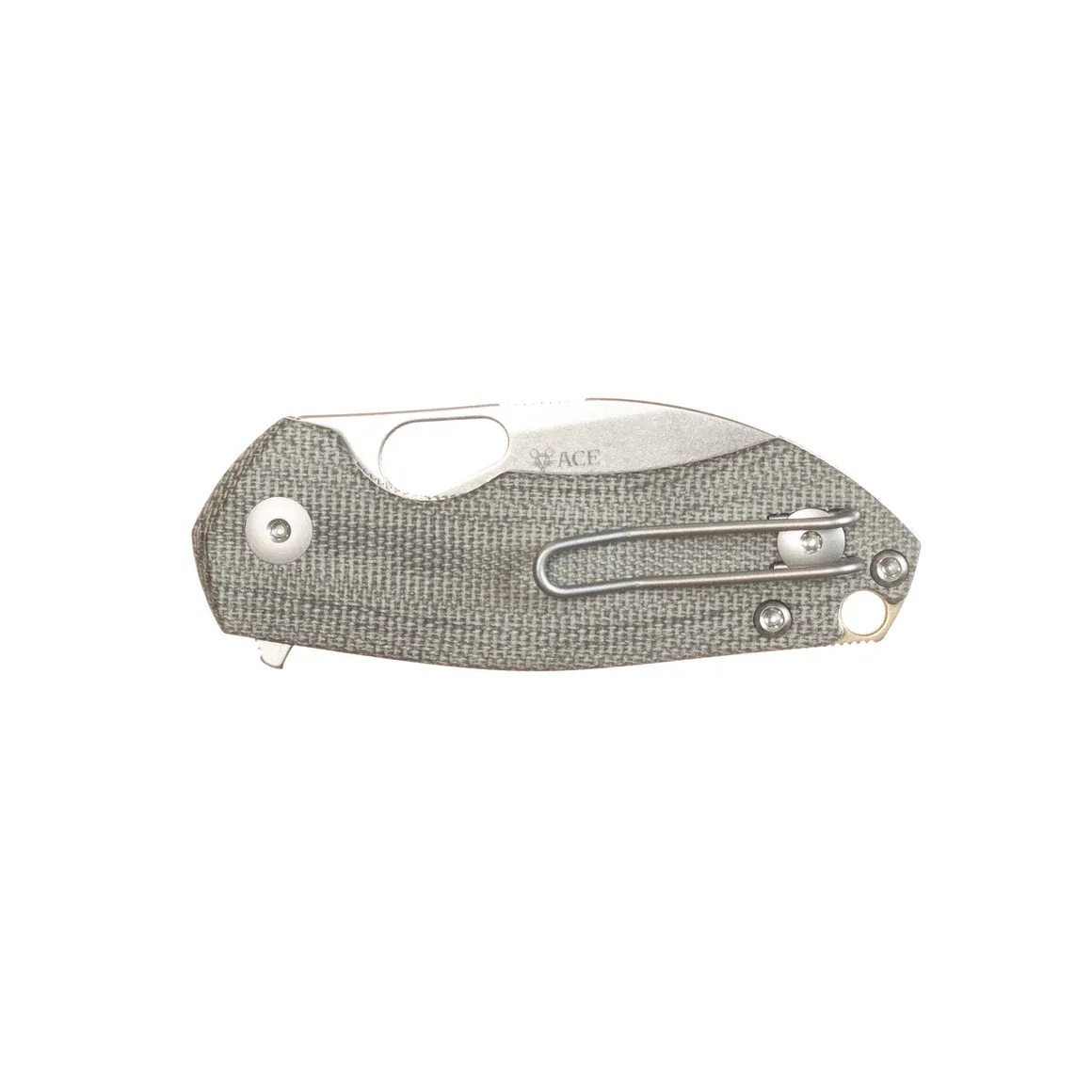 Giantmouse Ace Riv LL Canvas Micarta (Green)
