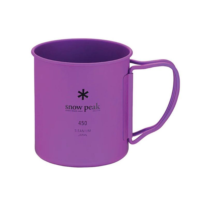 Snow Peak Titanium 450ML Anodized Cup