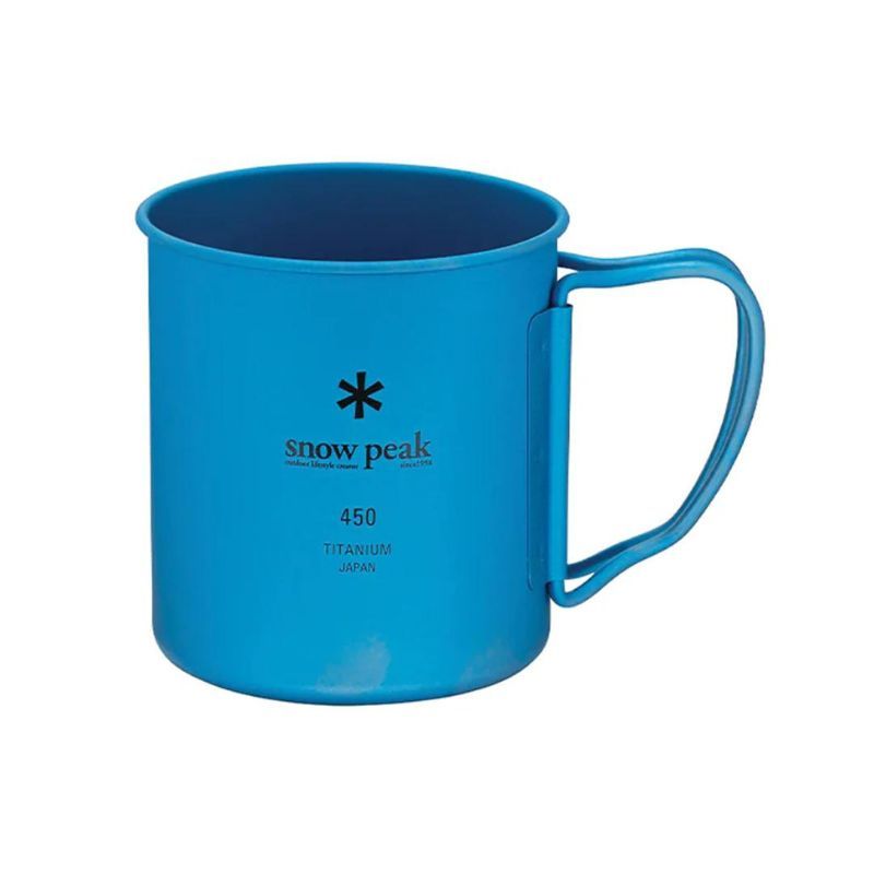 Snow Peak Titanium 450ML Anodized Cup