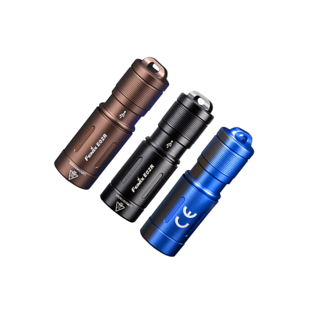 Fenix E02R Keychain Flashlight 200 Lumens