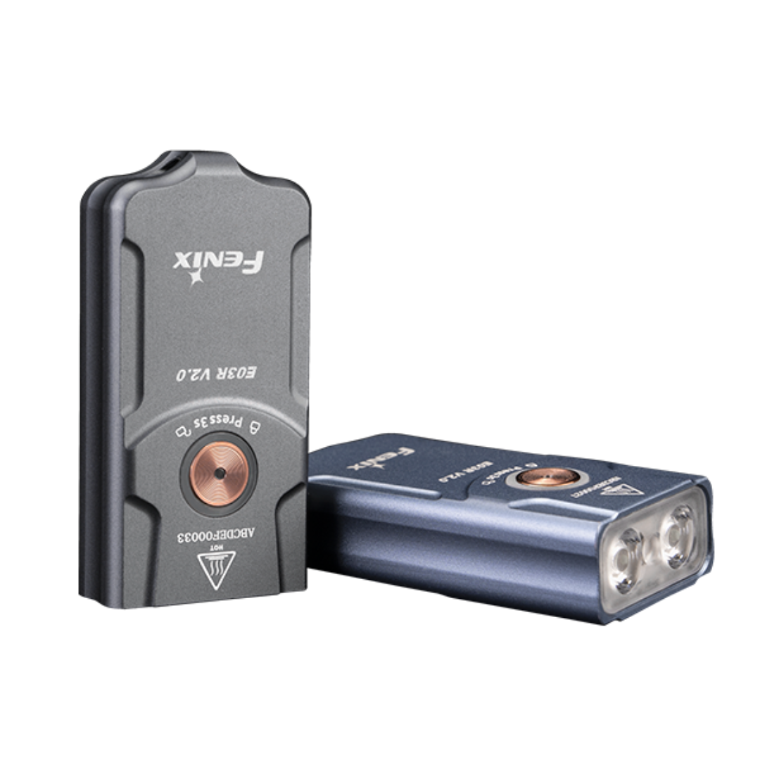 Fenix E03R V2.0 Rechargeable Keychain Flashlight 500 Lumens