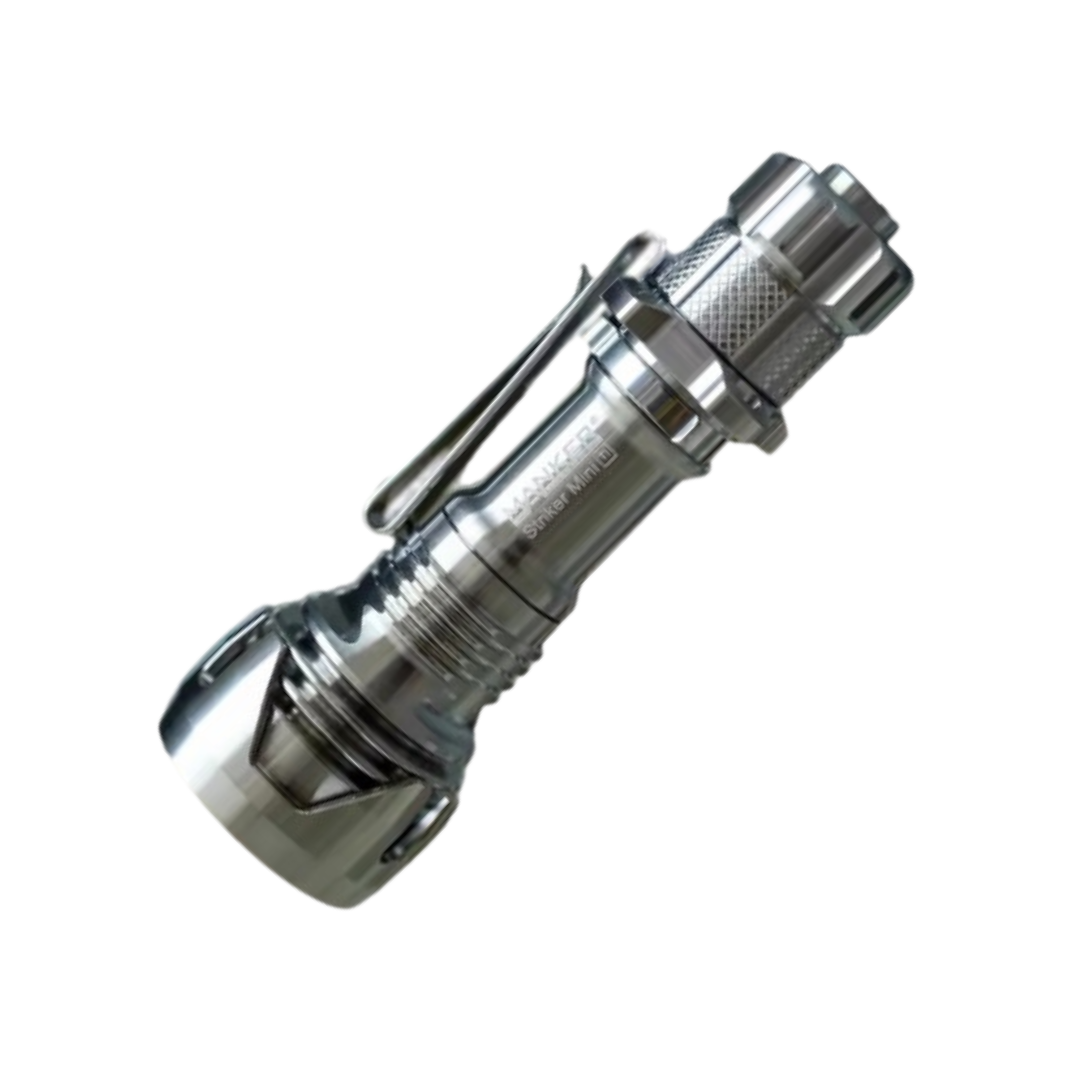 Manker Striker Mini Ti Rechargeable EDC Tactical Flashlight 635 Lumens