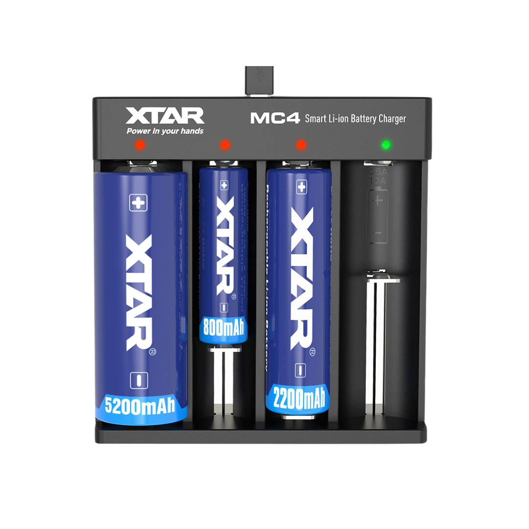 Xtar MC4 Micro USB Li-ion Battery Charger