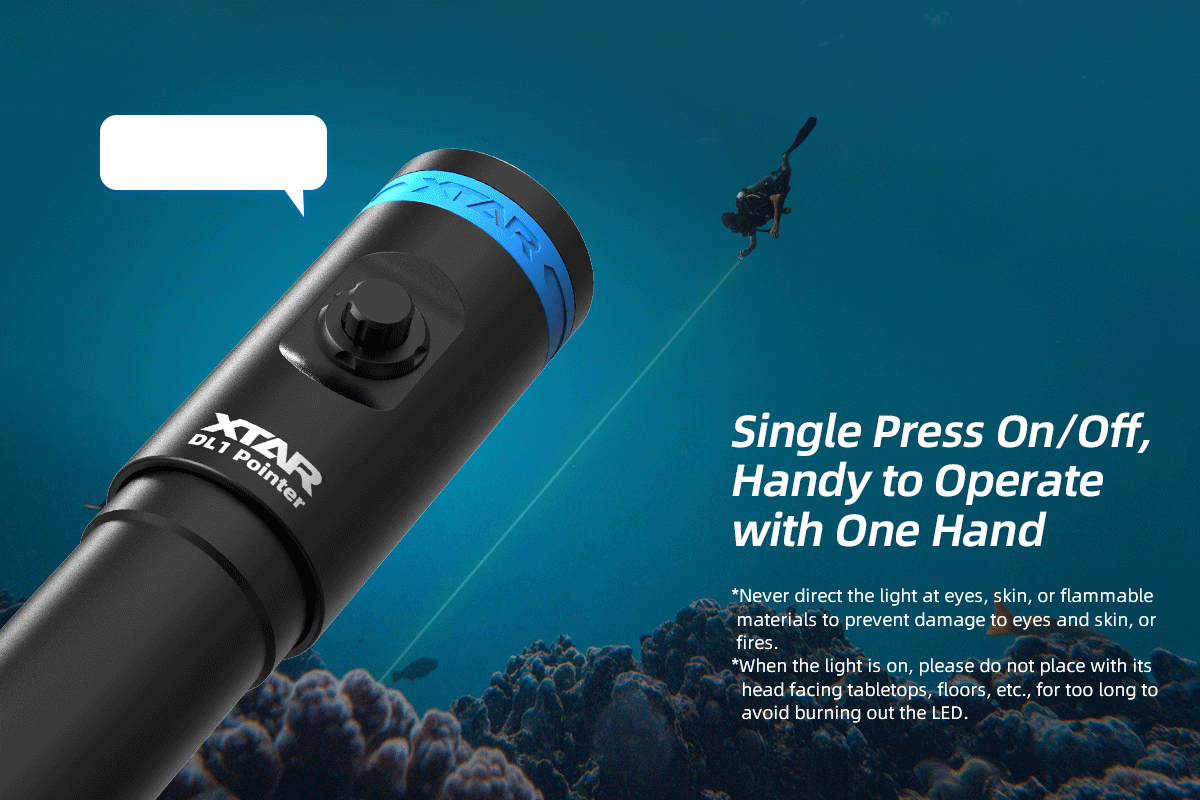 XTAR Pointer DL1 Dive Light