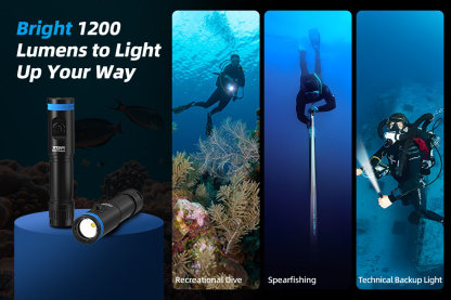 XTAR MiniSuper D20 Press Diving Light