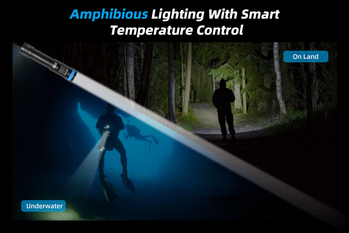 XTAR MiniSuper D20 Press Diving Light