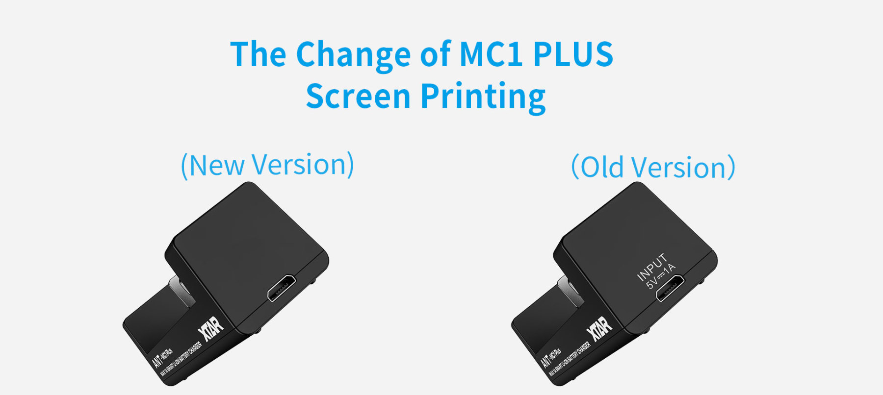 Xtar ANT MC1 Plus 0.5A n 1.0A Battery Charger