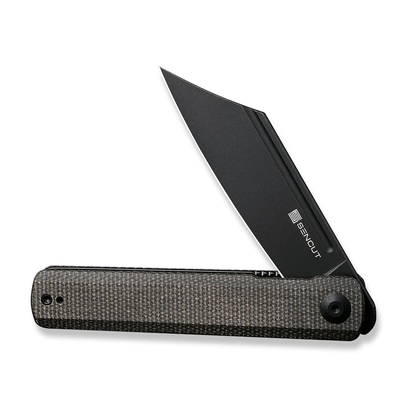 SENCUT Bronte Front Flipper  Micarta Handle SA08F