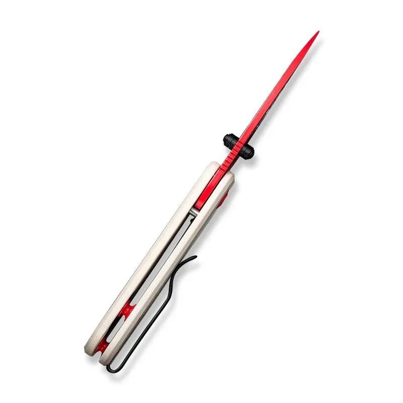 CIVIVI Baby Banter Red Blade G10 (Ivory)