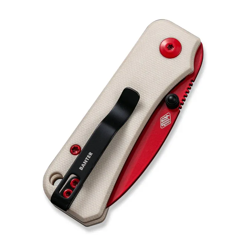 CIVIVI Baby Banter Red Blade G10 (Ivory)