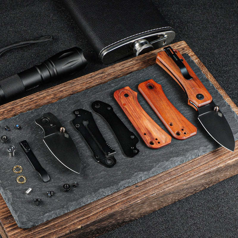 CIVIVI Baby Banter Black Blade Cuibourtia Wood
